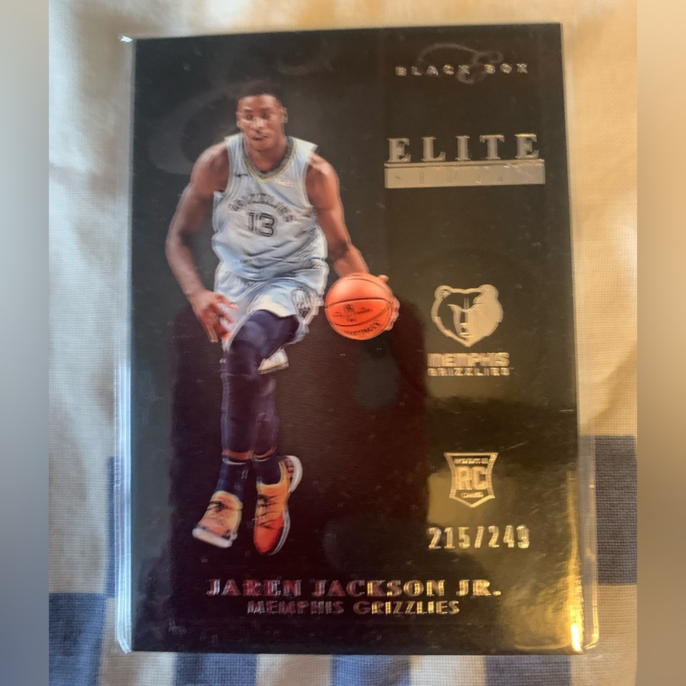 Jaren Jackson Jr. Donruss Elite Rookie Basketball Card 215/249